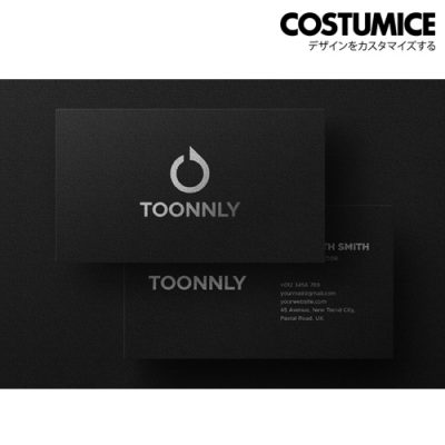 costumcie design Premium name card 800gsm premium super black card 6