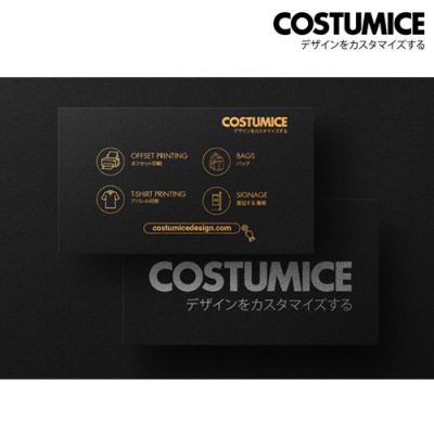 costumcie design premium name card printing singapore 1