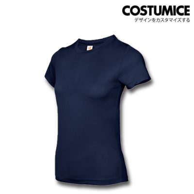 Costumice Design Ladies Crew Neck Dri Fit T Shirt 2