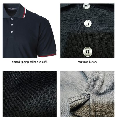 Costumice Design Signature Collection Business Polo Detail