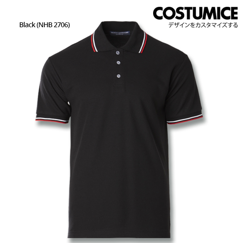 Costumice Design Signature Collection Business Polo - Black