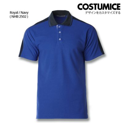 Costumice Design Signature Collection Smart Casual Polo - Royal+Navy