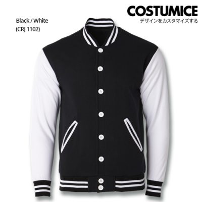 Costumice Design Varsity Jackets - Black And White