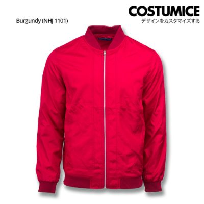 Costumice Design Bomber Jacket - Burgundy