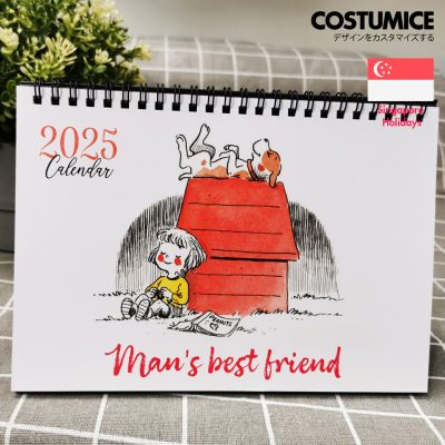 Dogs 2025 Desktop Calendar