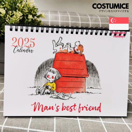 Dogs 2025 Desktop Calendar