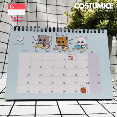 12 2026 Lucky Fortune Cats October