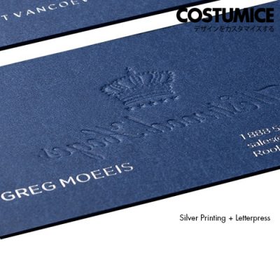 Navy Blue Name Cards