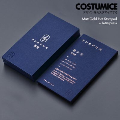 Navy Blue Name Cards