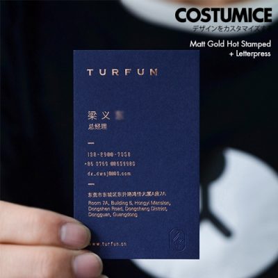 Navy Blue Name Cards