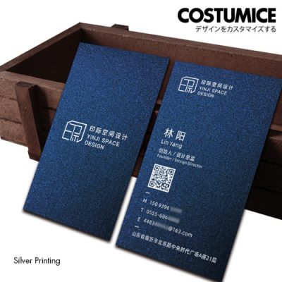 Navy Blue Name Cards