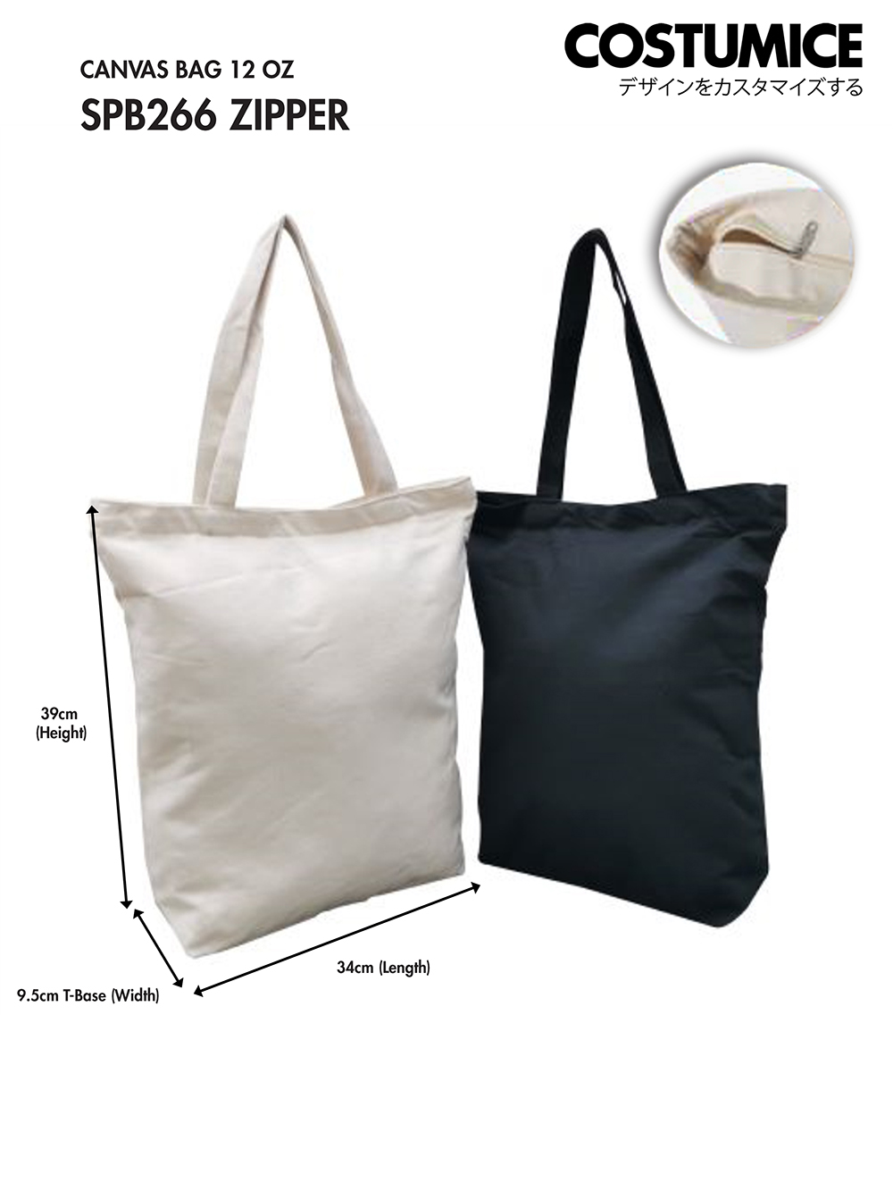 Tote bag print size - The Printed Image