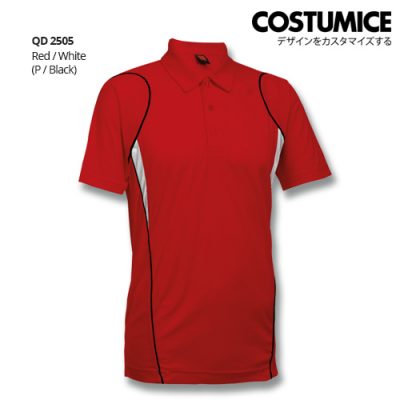 Costumice Design Dri Fit Polo Qd2505 Red