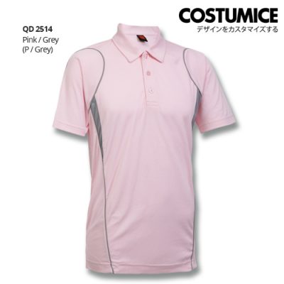 Costumice Design Dri Fit Polo Qd2514 Pink