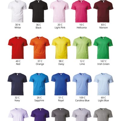 Gildan Softystyle 63000 Unisex Basic Cotton T-Shirt 150Gsm 2024 2025 Color Options X Costumice Design