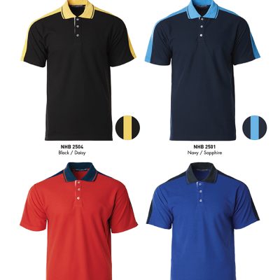 North Harbour Nhb2500 Muller Polo 2025 Color Options X Costumice Design