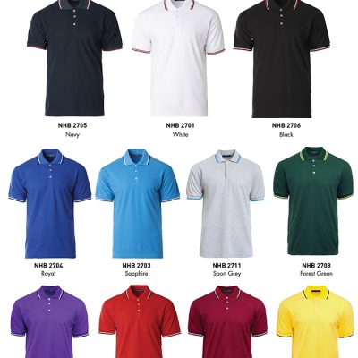 North Harbour Nhb2700 Saffron Polo 2025 Color Options X Costumice Design