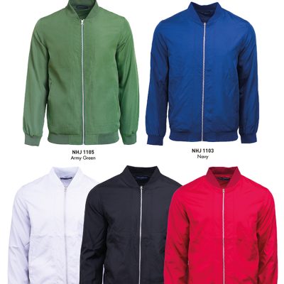 North Harbour Nhj1100 Bomber Jacket 2024 Color Options X Costumice Design