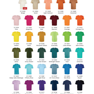 Comfy Cotton T-Shirt 160Gsm (Oren Sport Ct51) 7 Oren Sport Ct51 Comfy Cotton T-Shirt 160Gm 2026 Color Options X Costumice Design