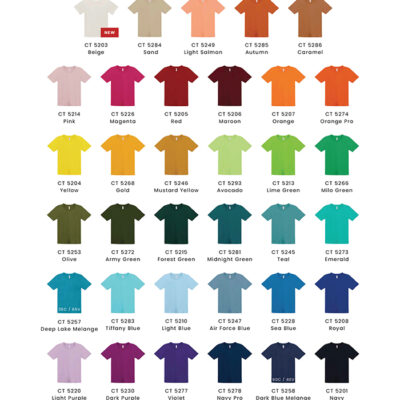 Comfy Cotton Kids T-Shirt 160Gsm (Oren Sport Ct52) 8 Oren Sport Ct52 Comfy Cotton Kids T-Shirt 160Gm 2026 Color Options X Costumice Design