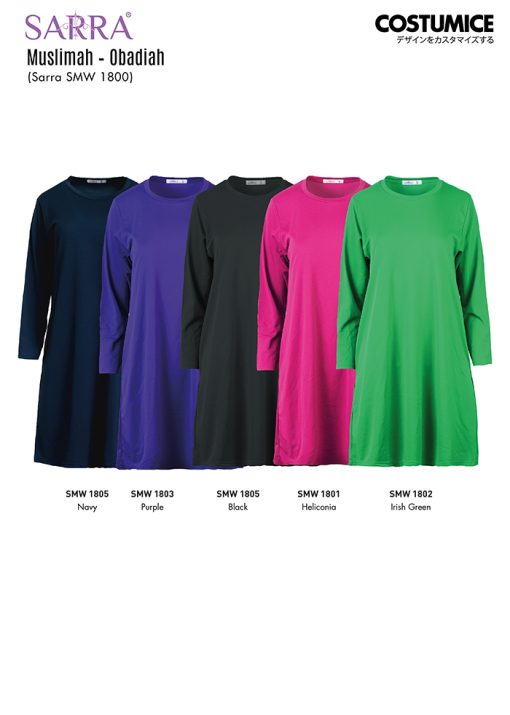 Sarra Smw1800 Muslimah – Obadiah 2024 Color Options X Costumice Design