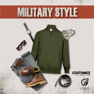 Costumice Design Bomber Zip Up Jacket 6