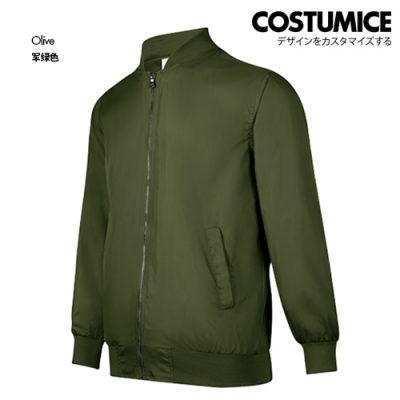 Costumice Design Bomber Zip Up Jacket Olive S