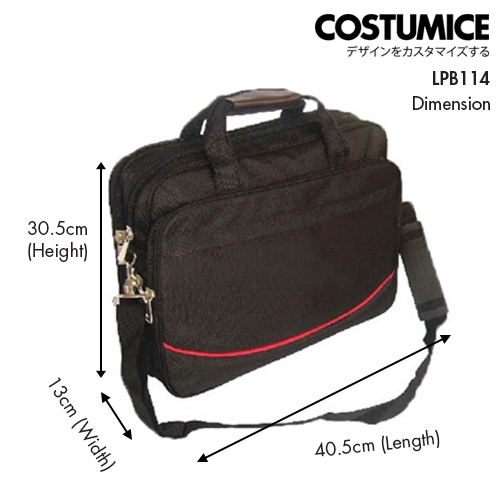 Costumice Design Laptop Bag Lpb114 Dimension