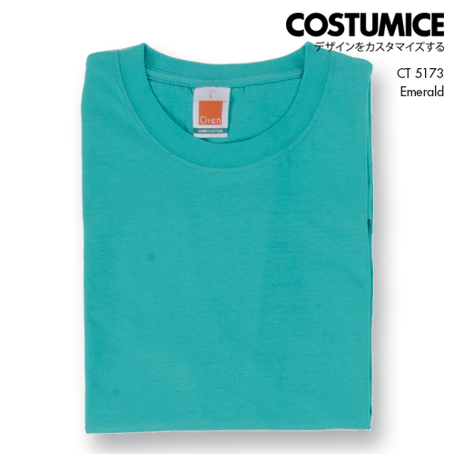 Costumice Design Comfy Cotton T Shirt Emerald