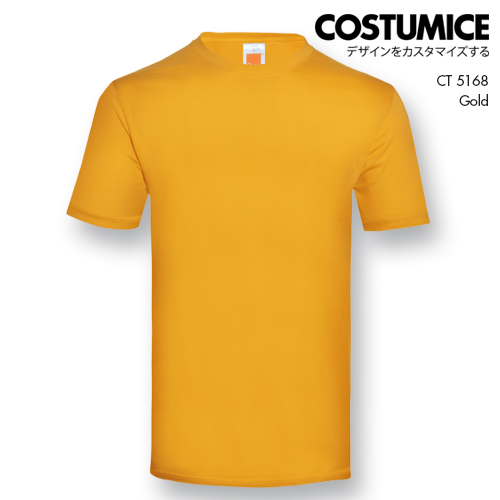 Costumice Design Comfy Cotton T Shirt Gold