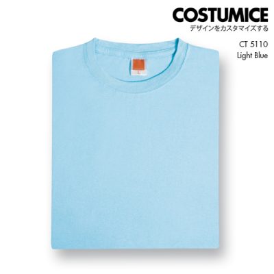 Costumice Design Comfy Cotton T Shirt Light Blue