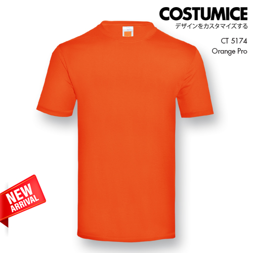 Costumice Design Comfy Cotton T Shirt Orange Pro