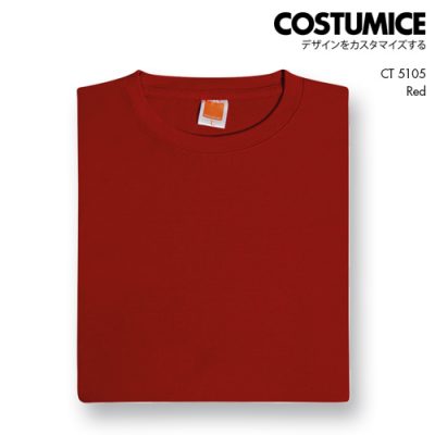 Costumice Design Comfy Cotton T Shirt Red