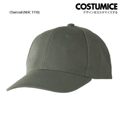 Costumice Design Acrylic Twill Cap Charcoal