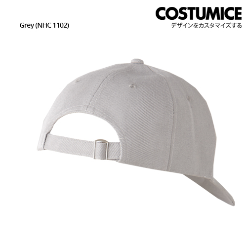 Costumice Design Acrylic Twill Cap Grey B