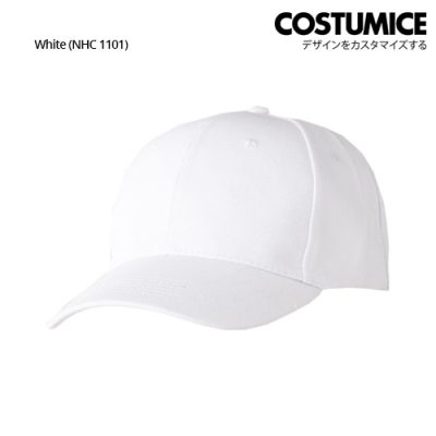 Costumice Design Acrylic Twill Cap White