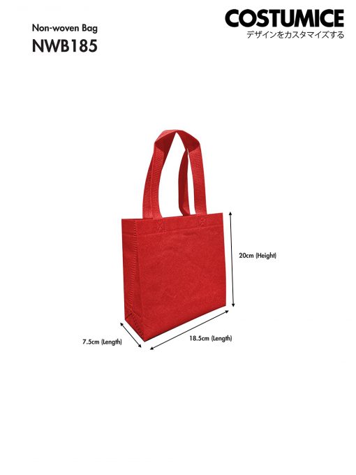 Costumice Design Non Woven Bag Nwb185 Size Information