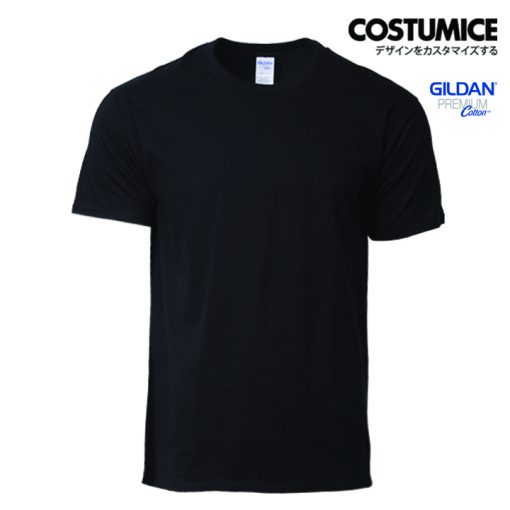 Costumice Design Premium Cotton Black T Shirt Detail