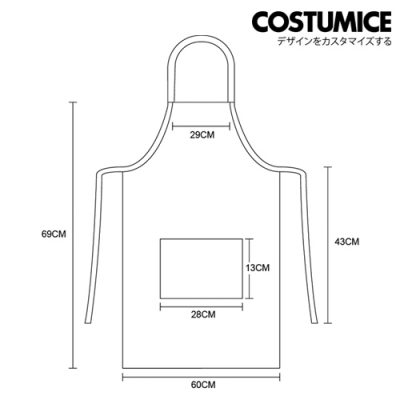 North Harbour Vicious Apron Size Information