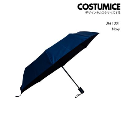 Costumice Design Foldable Auto Umbrella With Pouch Um1301 Navy