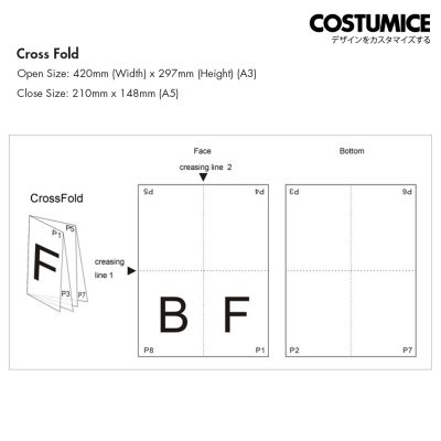 Cross Fold Illustration