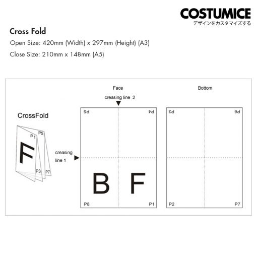 Cross Fold Illustration