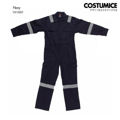 Costumice Design Overall Navy Front