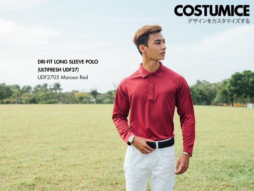 Dri-Fit Long Sleeve Polo Costumice Design