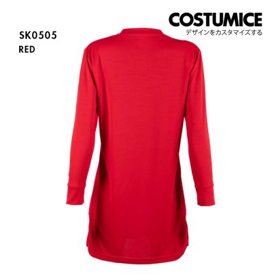 Oren Sport Costumice Design Quick Dry Muslimah Sk0505 Red Back