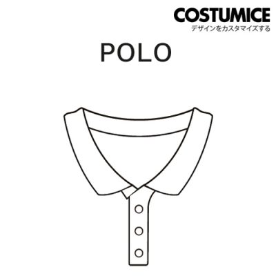 Sublimation Printing T Shirt Collar Polo Costumice Design