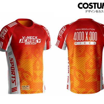 Sublimation Printing T Shirt Costumice Design 3
