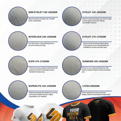 Sublimation Printing Fabric Selection 2024 X Costumice Design Lr 1