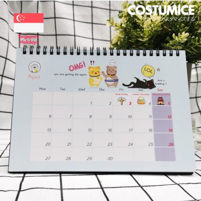 06 2026 Lovely Fortune Cats April