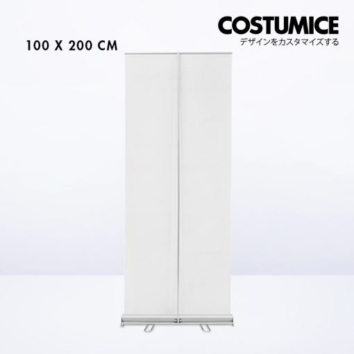 Display System With Print Roll Up Banner Costumice Design 1000X2000 Back